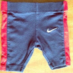 Nike blue and red shorts